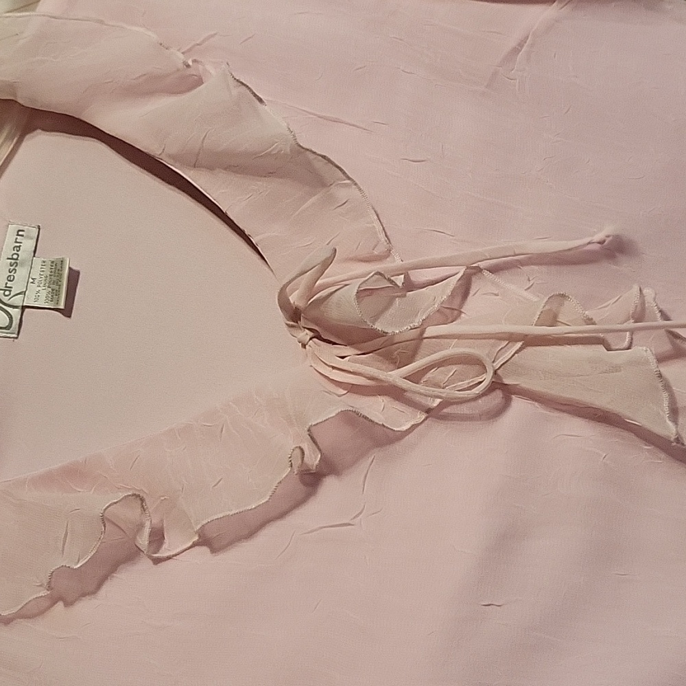 Pink Ruffled Blouse - Picture 4 of 5